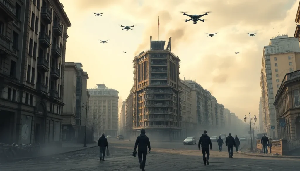 Imagen relacionada con ataque ruso Kiev