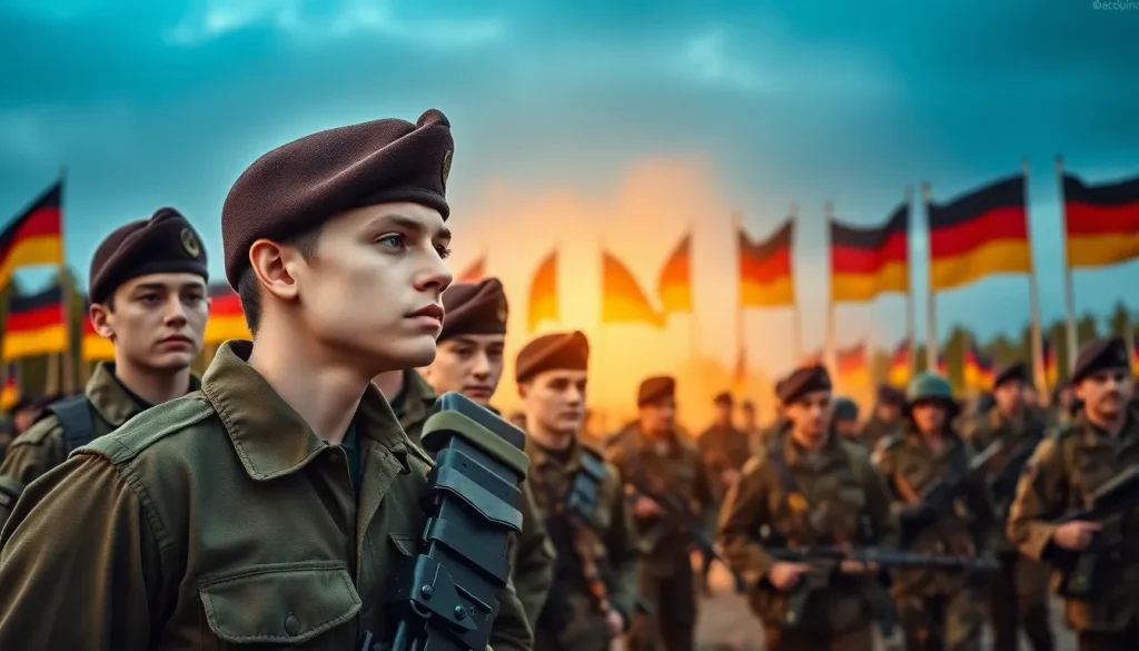 Imagen relacionada con reclutamiento militar Alemania