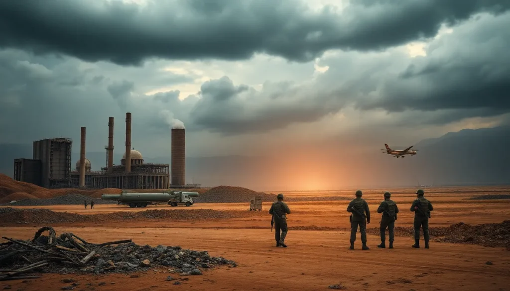 Imagen relacionada con bombardeo nucleares Irán