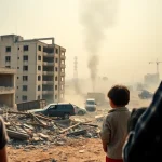 Imagen relacionada con hambruna en Gaza