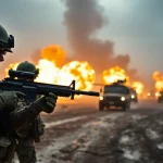 Imagen relacionada con combate Donbás