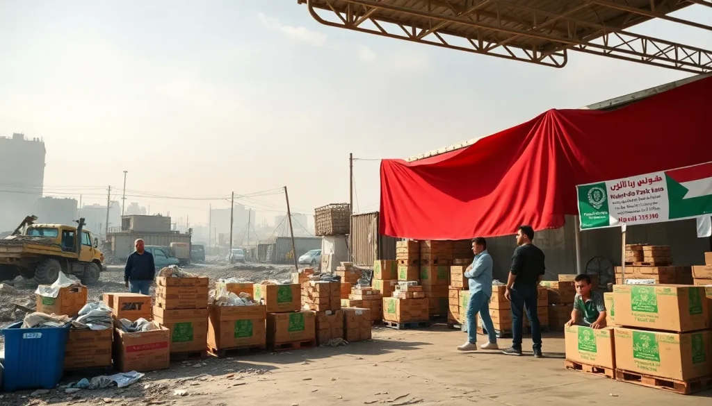 Imagen relacionada con situación humanitaria en Gaza