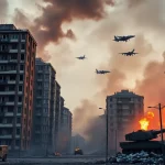 Imagen relacionada con bombardeo Járkov