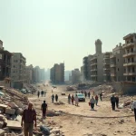 Imagen relacionada con genocidio en Gaza