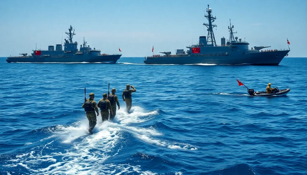 Imagen relacionada con ejercicios militares China Estados Unidos