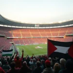 Imagen relacionada con Fútbol solidario Euskadi Palestina