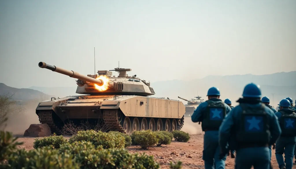 Imagen relacionada con ataque israelí a la ONU