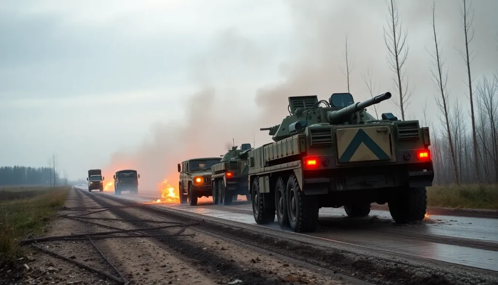 Imagen relacionada con avance militar Ucrania