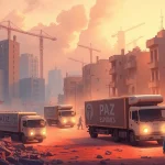 Imagen relacionada con alto el fuego Gaza