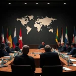 Imagen relacionada con crisis diplomática global