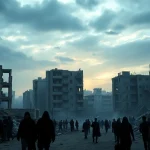 Imagen relacionada con violaciones alto el fuego Gaza