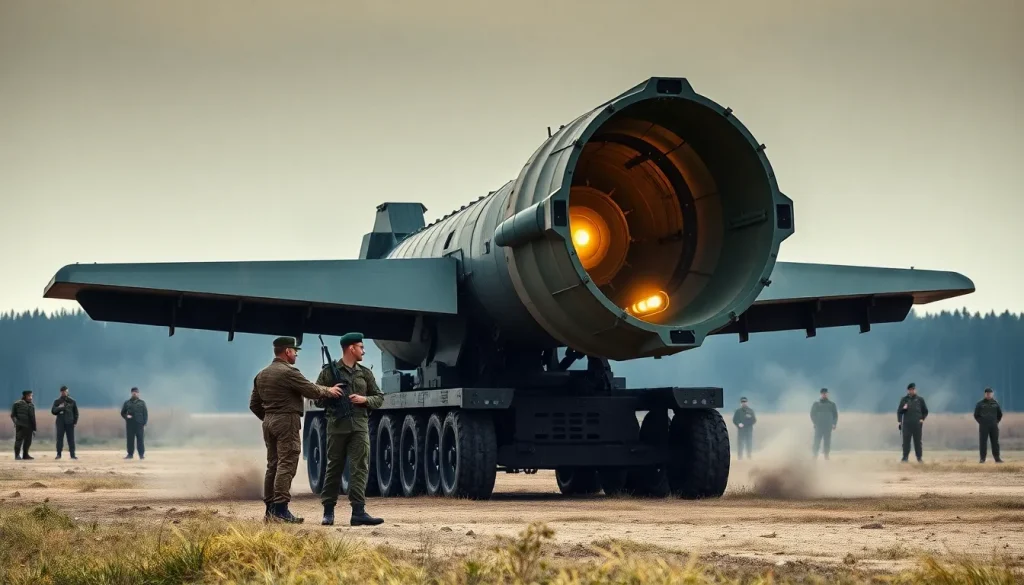 Imagen relacionada con misil hipersónico Oréshnik