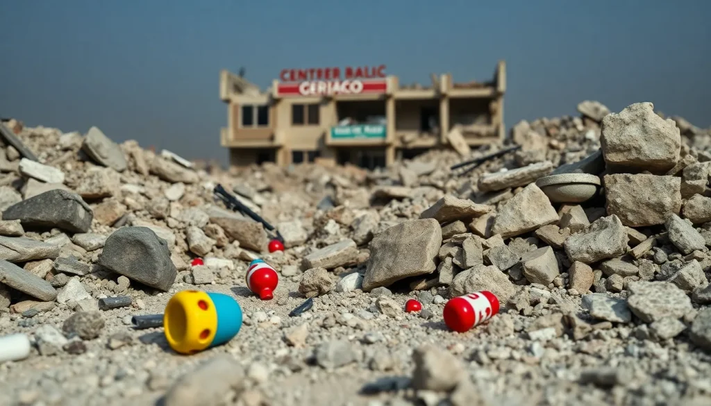 Imagen relacionada con ataque aéreo Gaza