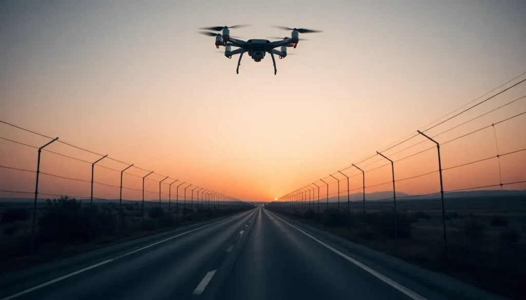 Imagen relacionada con drones en Ucrania y Rusia