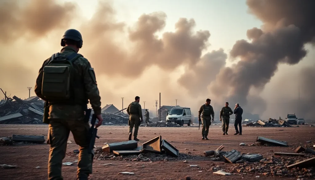 Imagen relacionada con ataques israelíes en Siria