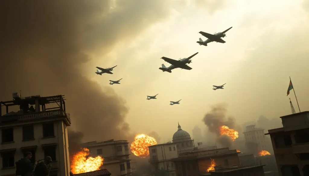 Imagen relacionada con ataque aéreo israelí en Damasco