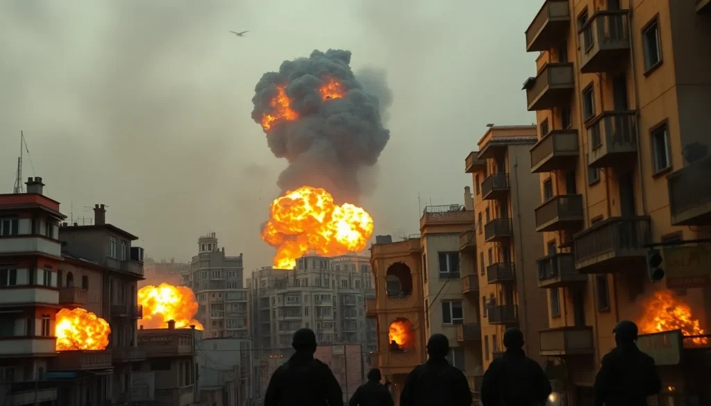 Imagen relacionada con bombardeo Israel Hezbolá