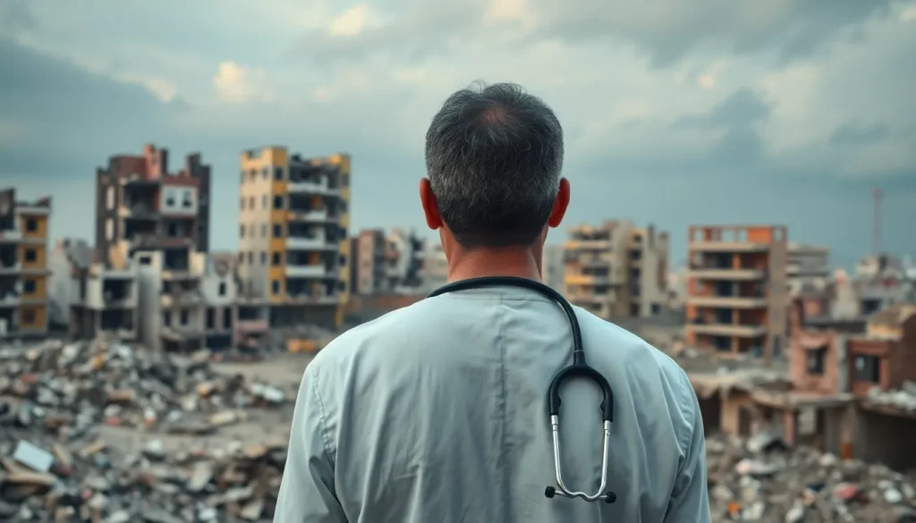 Imagen relacionada con genocidio en Gaza