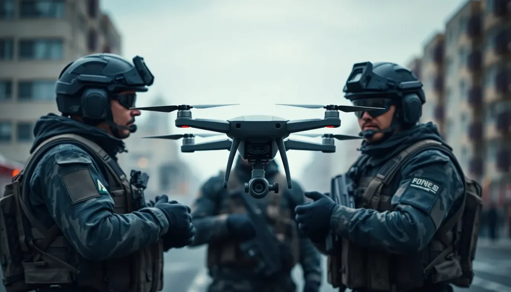 Imagen relacionada con Legión Española drones