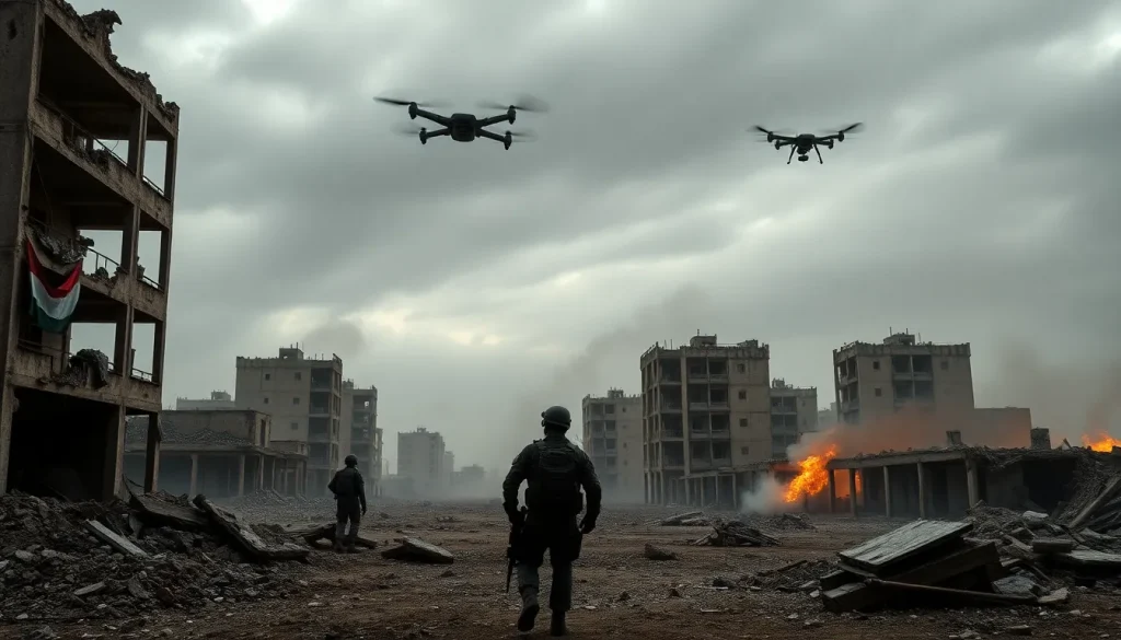 Imagen relacionada con ofensiva aérea Gaza