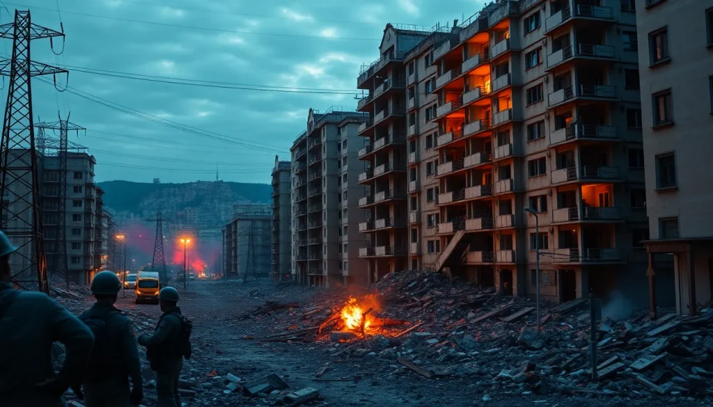 Imagen relacionada con ataques rusos en Ucrania