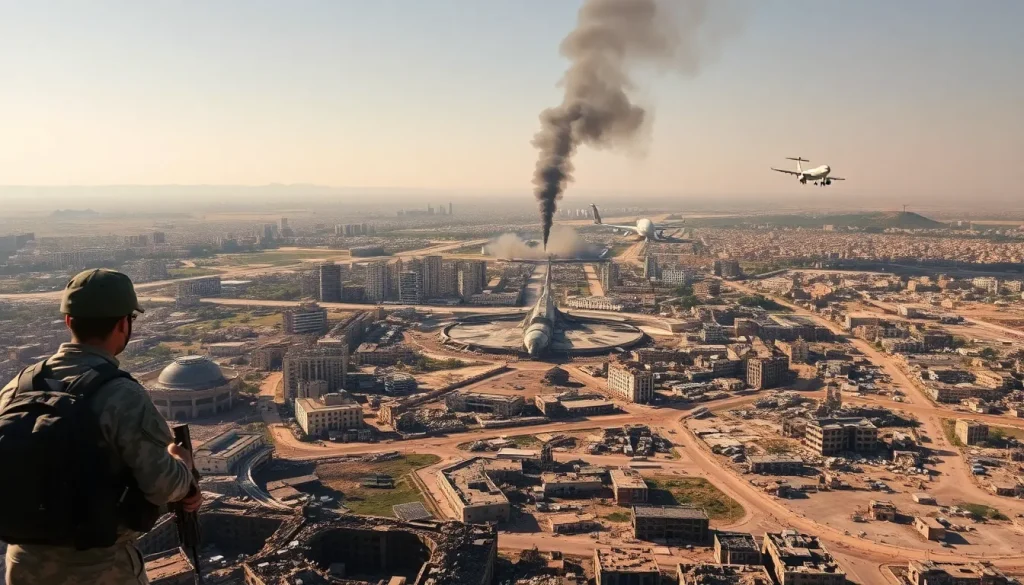 Imagen relacionada con bombardeos israelíes en Siria