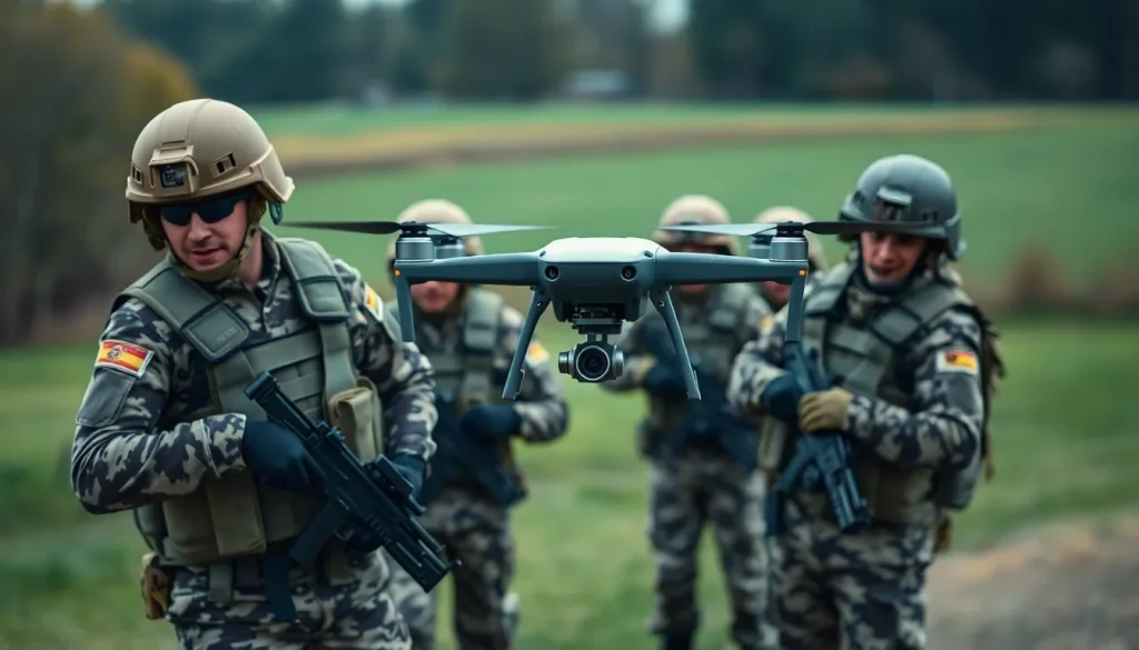 Imagen relacionada con Legión Española drones