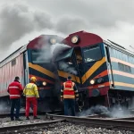 Imagen relacionada con accidente ferroviario Adamuz