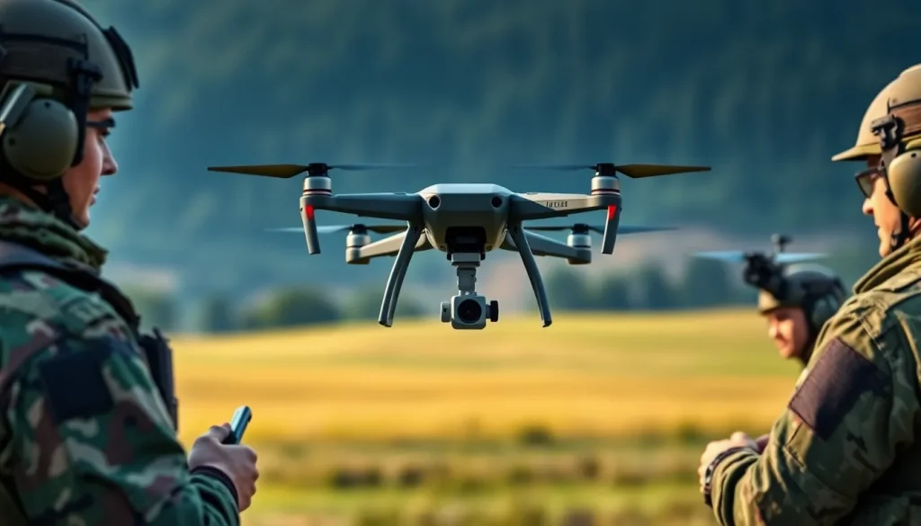 Imagen relacionada con drones Ejército España