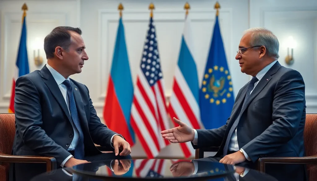 Imagen relacionada con reunión Zelenski Trump