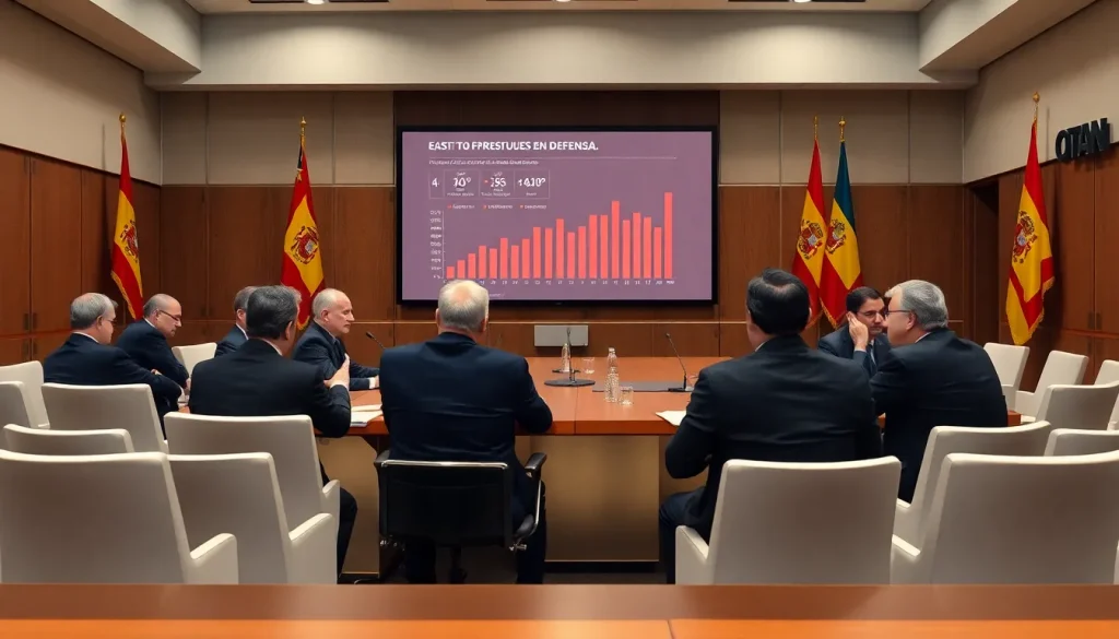 Imagen relacionada con aumento gasto defensa España