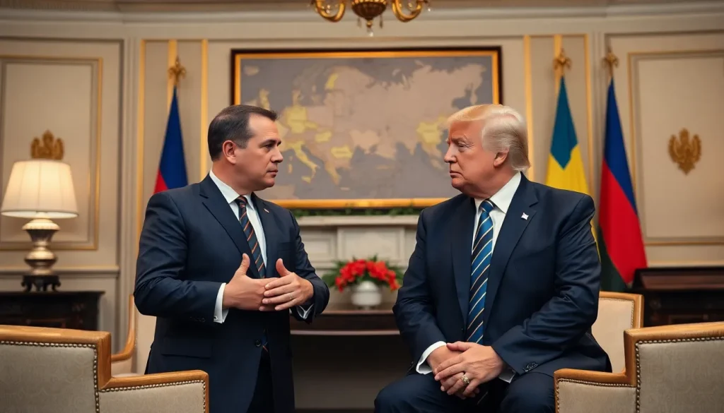 Imagen relacionada con reunión Zelenski Trump