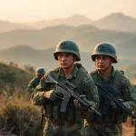 Imagen relacionada con acuerdo de alto el fuego Tailandia Camboya