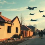 Imagen relacionada con ataque drones Rusia Polonia