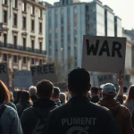 Imagen relacionada con parar la guerra Oriente Medio