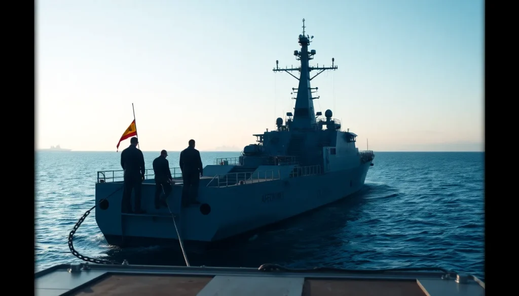 Imagen relacionada con guerra ilegal Irán España fragata Chipre