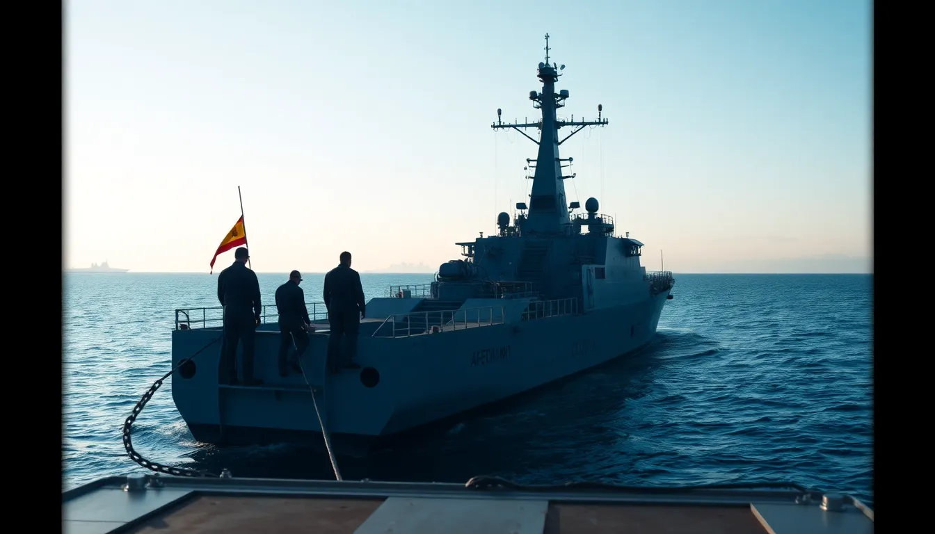 Imagen relacionada con guerra ilegal Irán España fragata Chipre