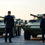 Imagen relacionada con apoyo de España a Ucrania munición VAMTAC 155 mm