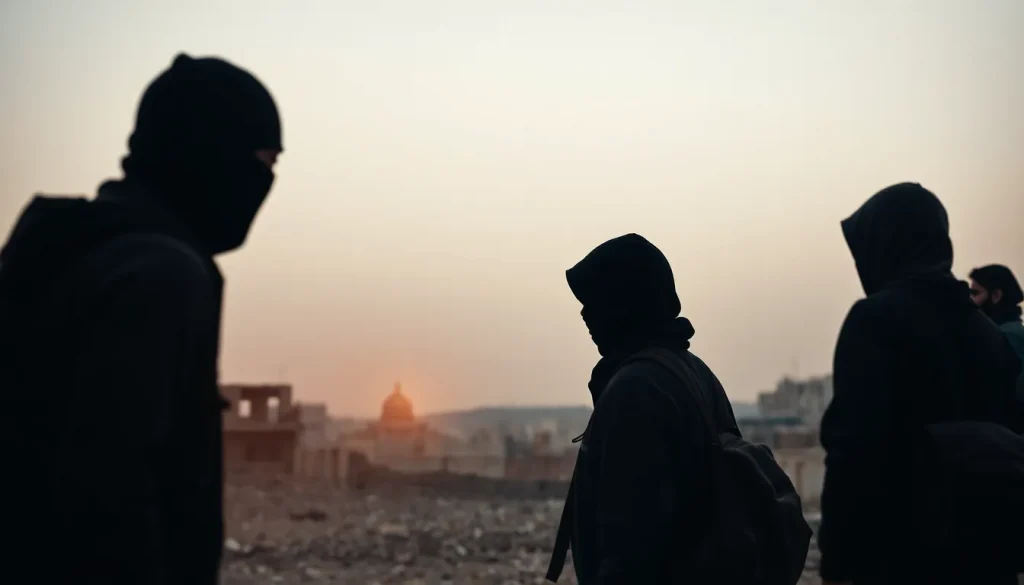 Imagen relacionada con milicias palestinas anti-Hamás en Gaza