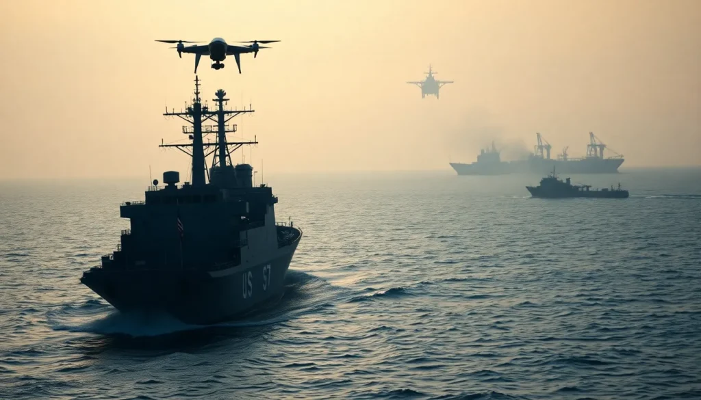 Imagen relacionada con tensiones Irán EE. UU. estrecho de Ormuz