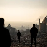 Imagen relacionada con bombardeos Tiro tregua Israel Hezbolá