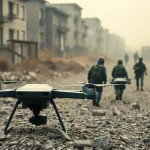 Imagen relacionada con drones terrestres Ucrania infantería reemplazo