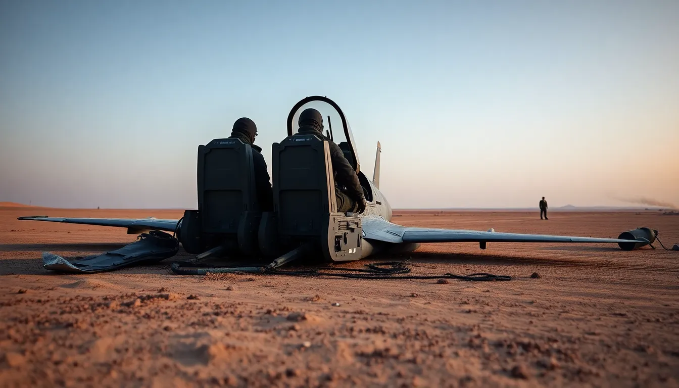 Imagen relacionada con conflicto EE.UU. Irán 2026 avión derribado F-15E rescatado tripulante desaparecido