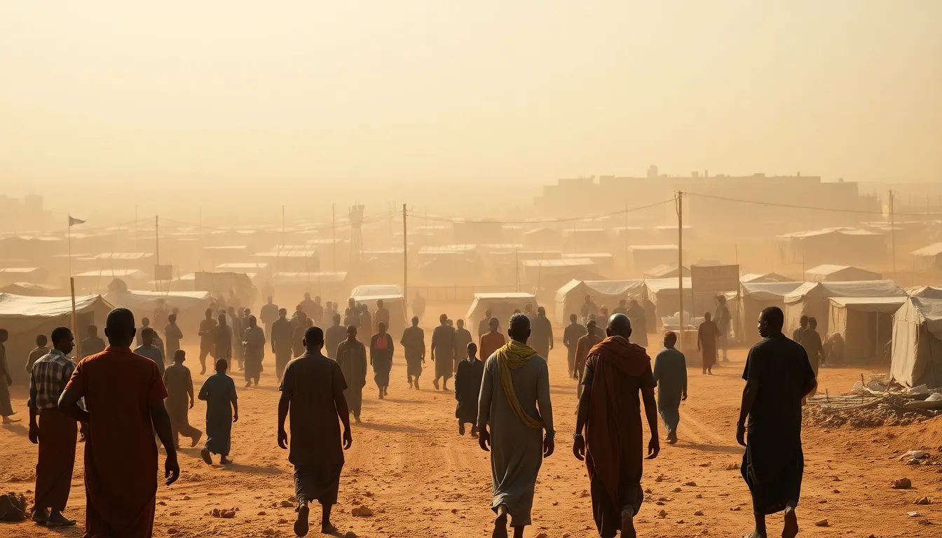 Imagen relacionada con crisis en Sudán