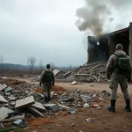 Imagen relacionada con Bombardeo drones Henichesk Ucrania