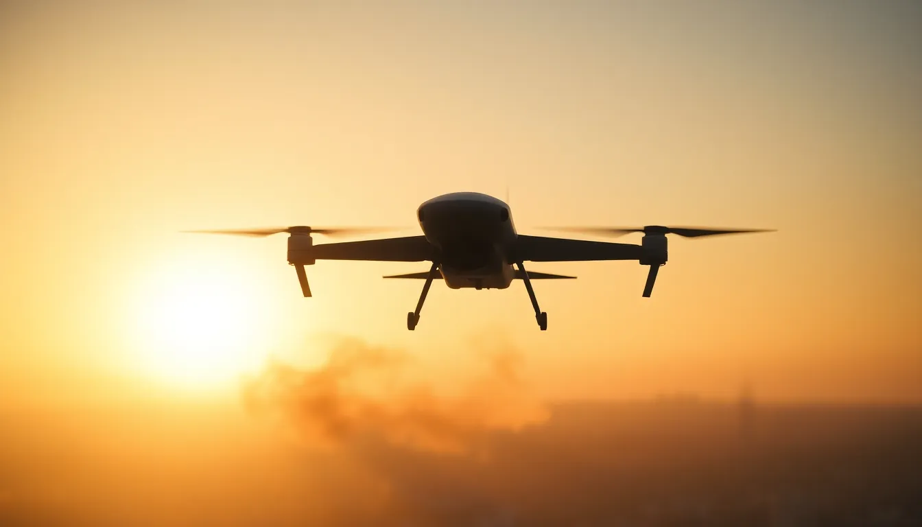 Imagen relacionada con ataque de drones a Moscú