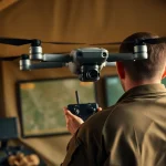 Imagen relacionada con bloqueo logístico drones Ucrania