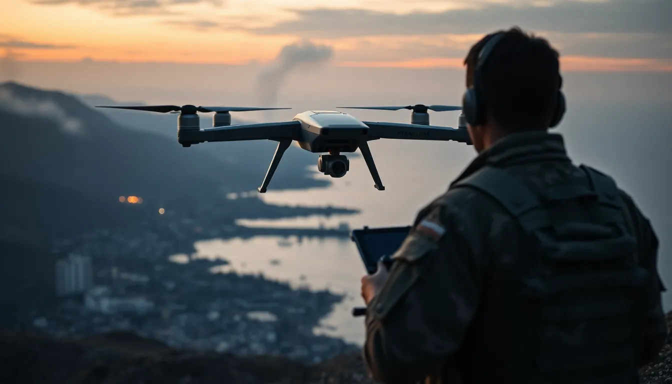 Imagen relacionada con guerra Ucrania Rusia drones