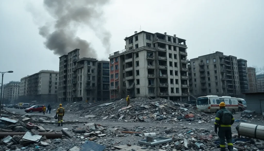 Imagen relacionada con Ataque ruso Kiev 2026