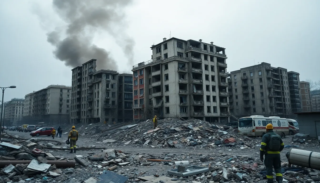 Imagen relacionada con Ataque ruso Kiev 2026